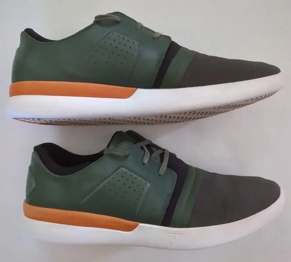 Under Armour Green Black Orange Runaway Low Sneakers 1297596-789] Men's Size 11